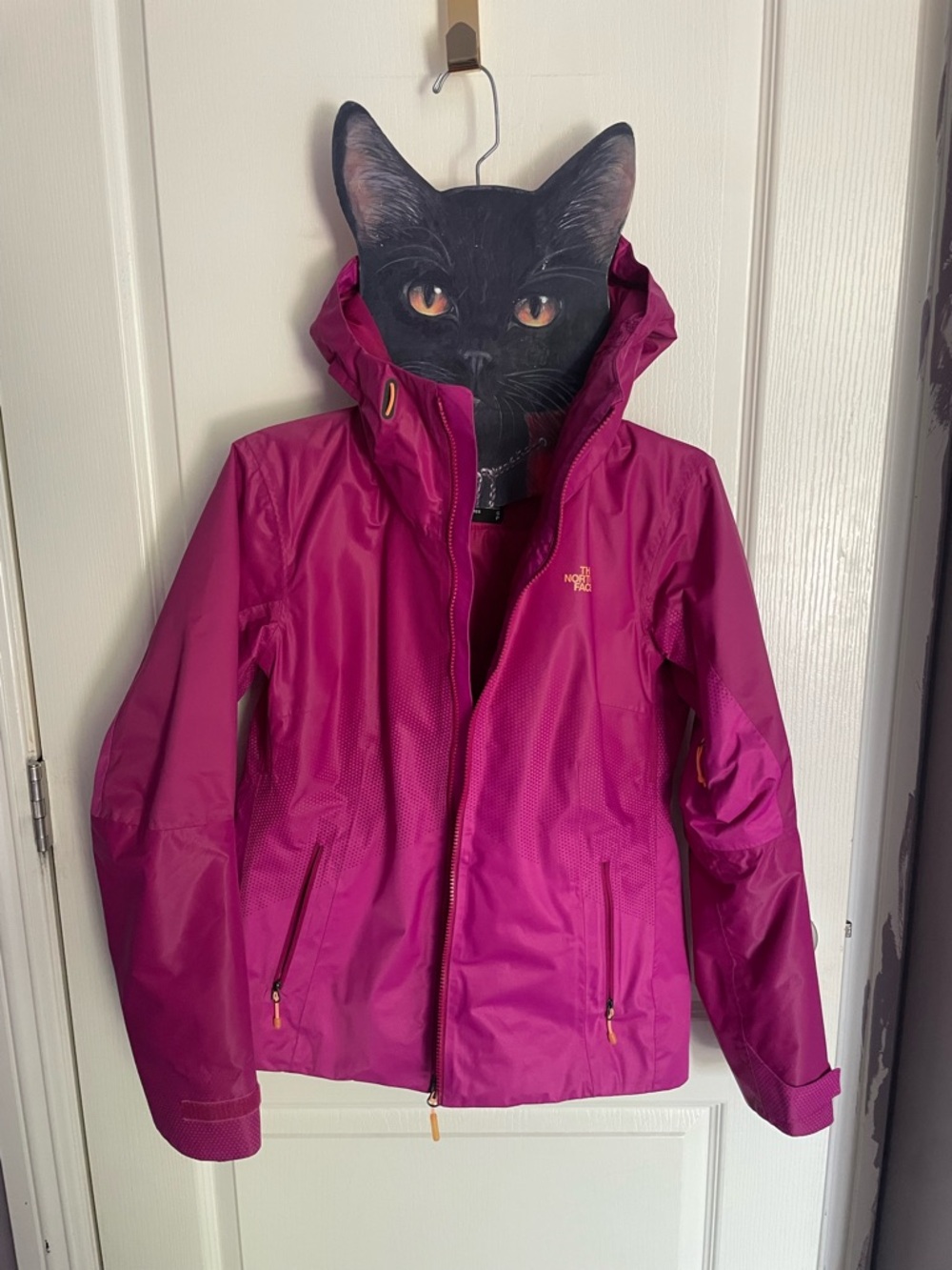 The North Face Fuchsia fuse Form Dot Matrix insulated Jacket